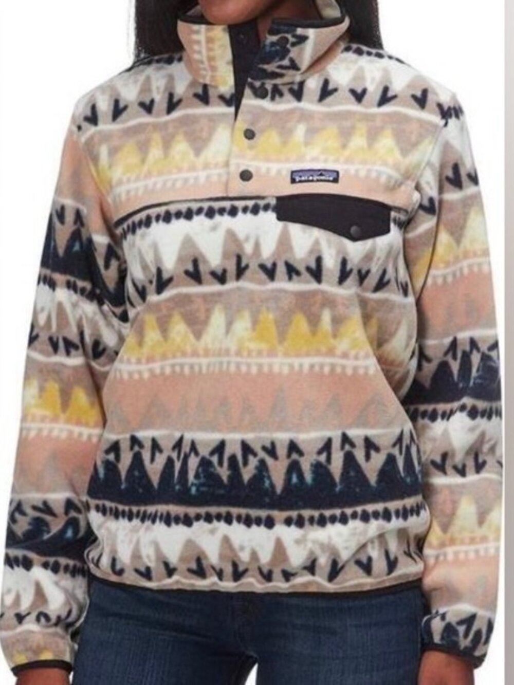 Patagonia "Synchilla Snap-T Fleece" in Bandicoot Marrow Grey